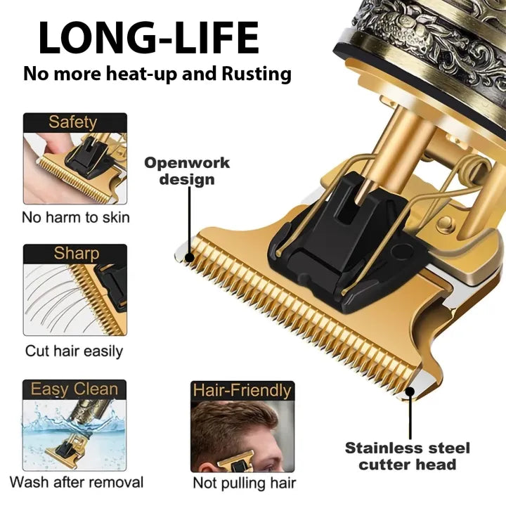 T9 Metal Hair Trimmer for Men