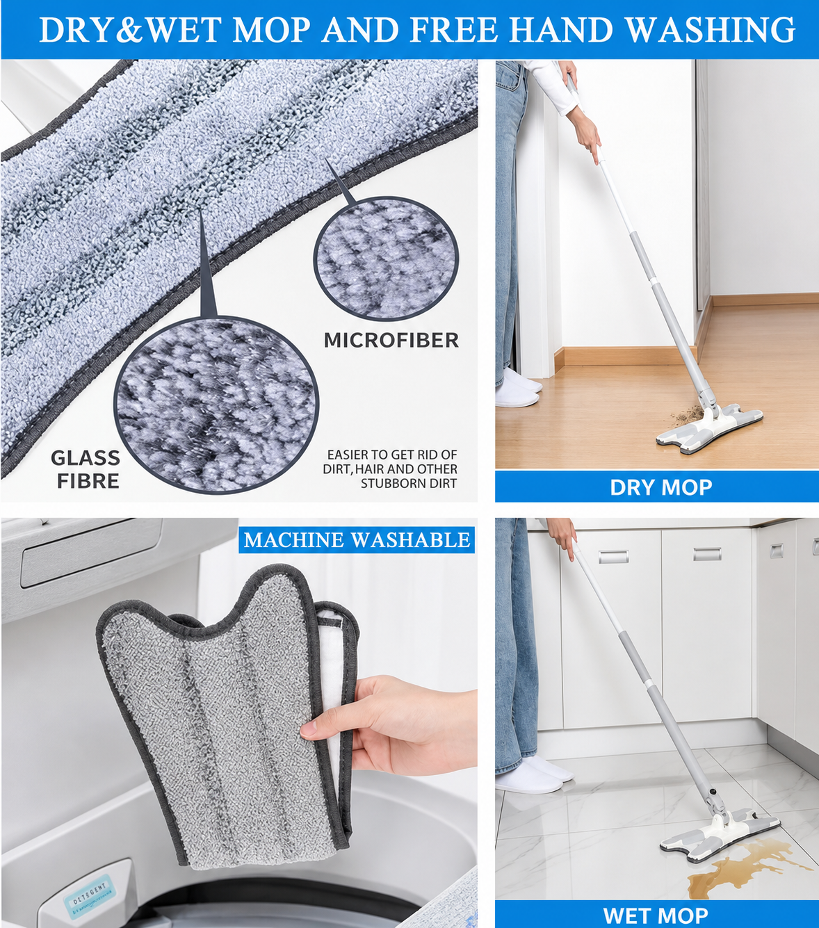 X Shape Mop