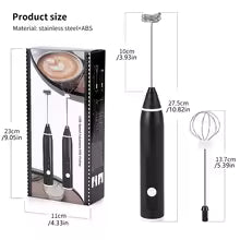 Rechargeable Coffee Beater, Milk Frother, Egg Beater