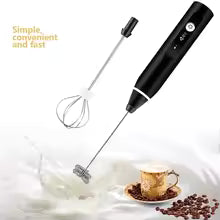 Rechargeable Coffee Beater, Milk Frother, Egg Beater