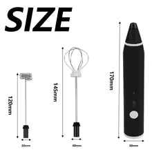 Rechargeable Coffee Beater, Milk Frother, Egg Beater