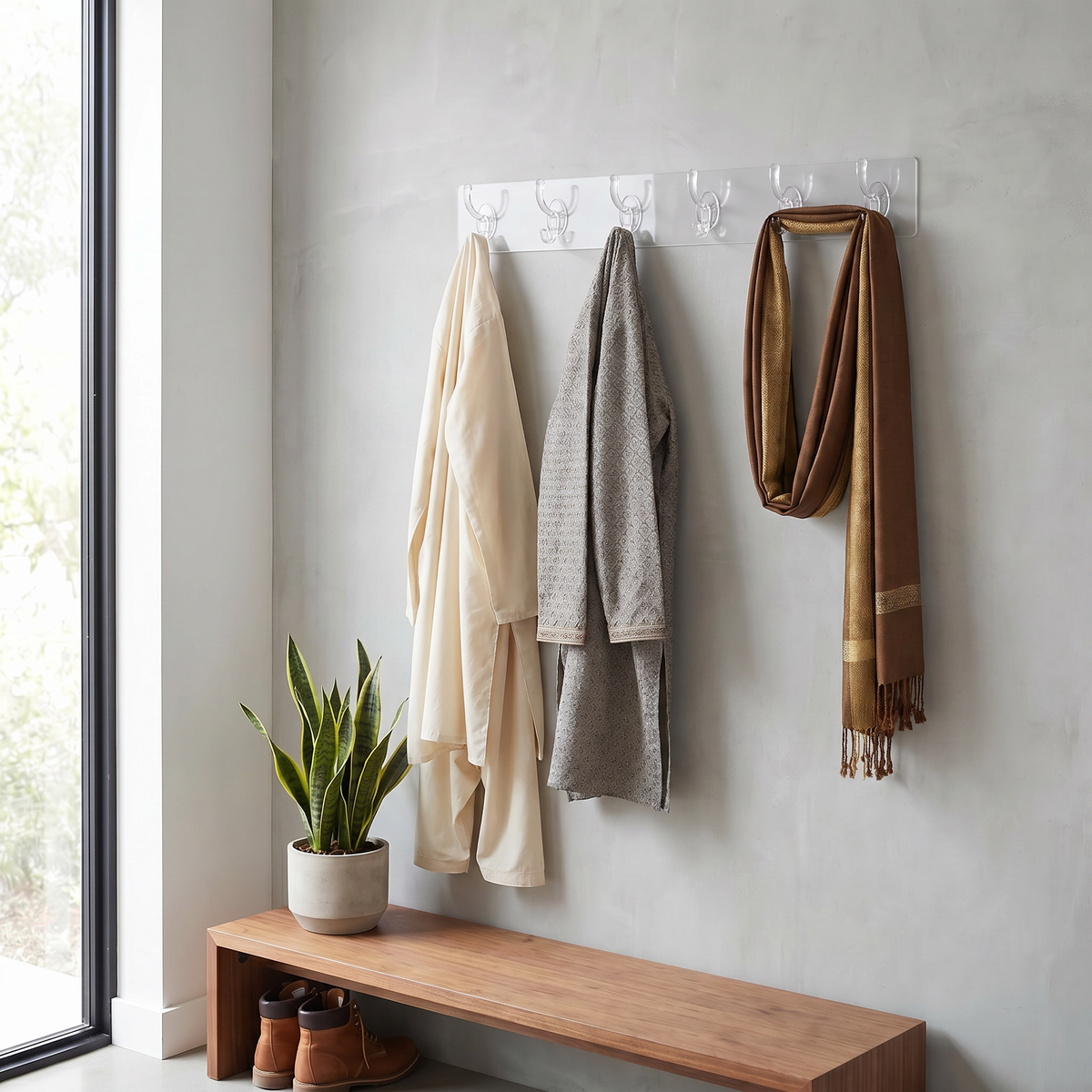 30 Hanging Hooks use for Room, Kitchen and Bathroom
