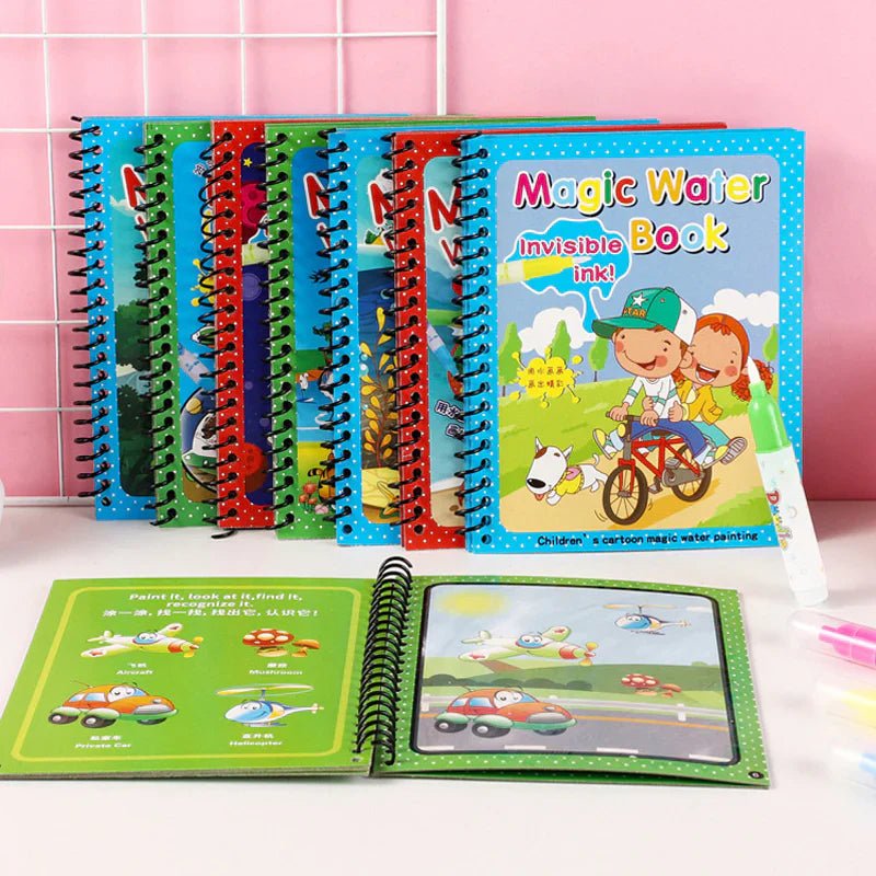 Water Magic Coloring Book (Buy 1 Get 2 Free) (Pack of 3)