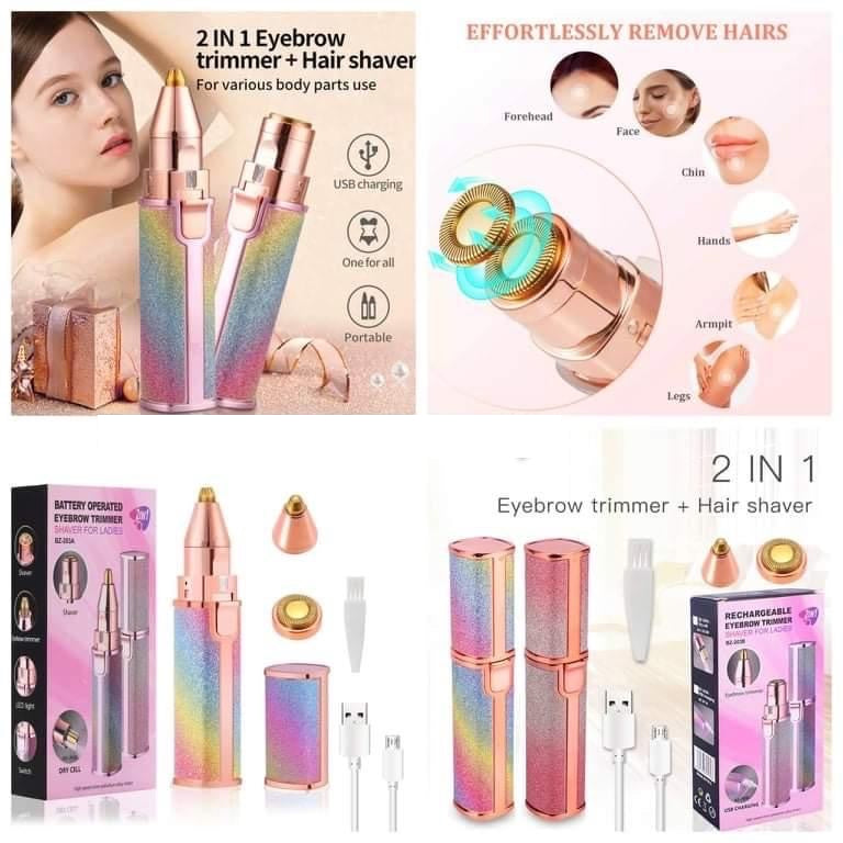 2 in 1 Eyebrow and Hair trimmer