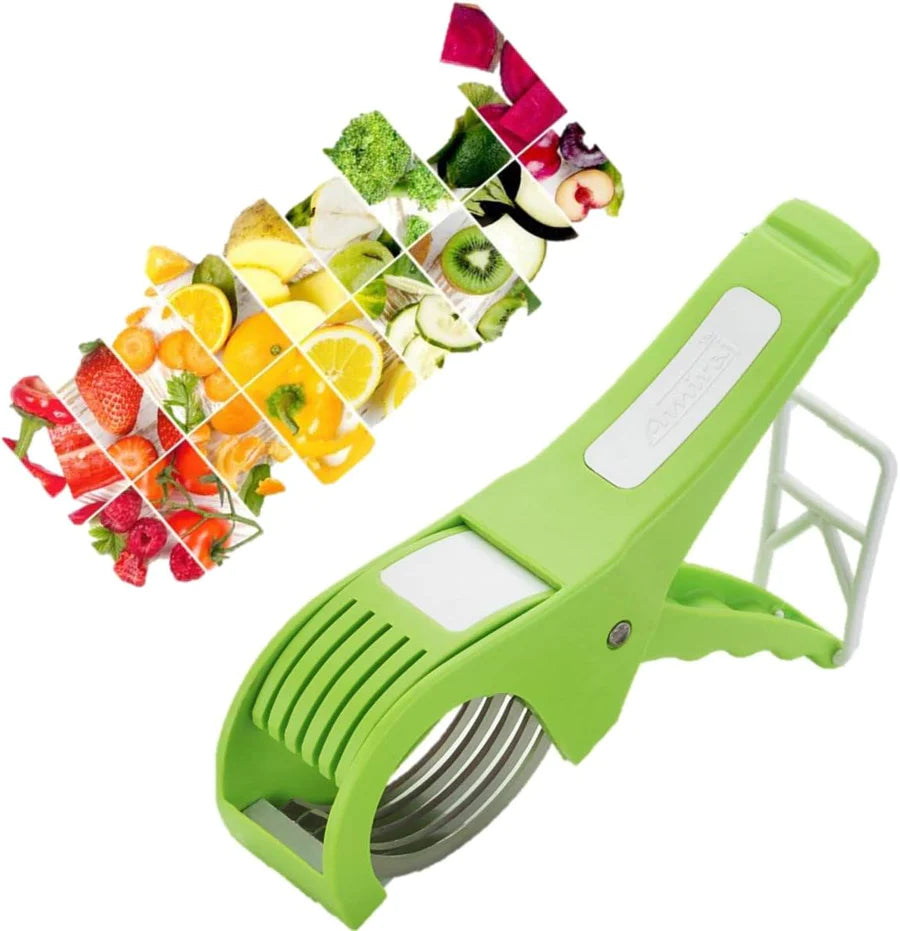 Multifunctional fruit and vegetable cutter