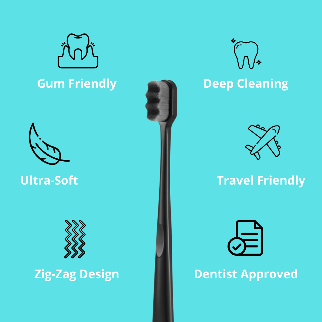 Nano Toothbrush buy 1 Get 2 Free  ( Pack of 3 )