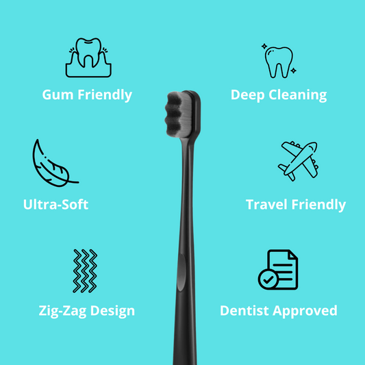 Nano Toothbrush buy 1 Get 2 Free  ( Pack of 3 )