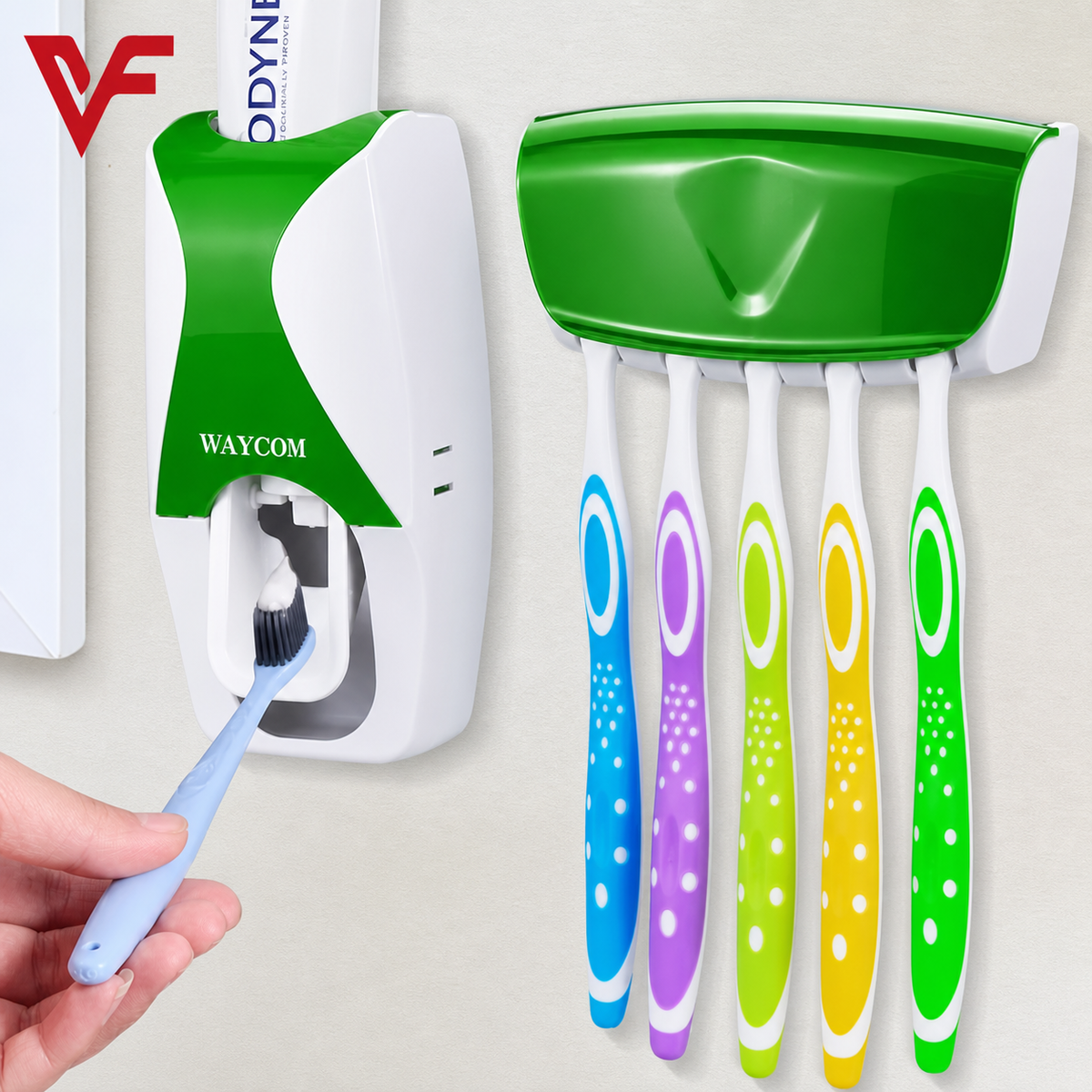 Toothpaste Dispenser Set