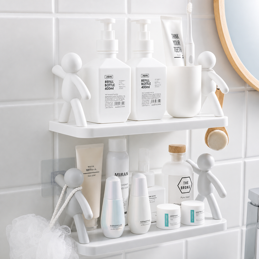 Human Shaped Wall Storage Shelves