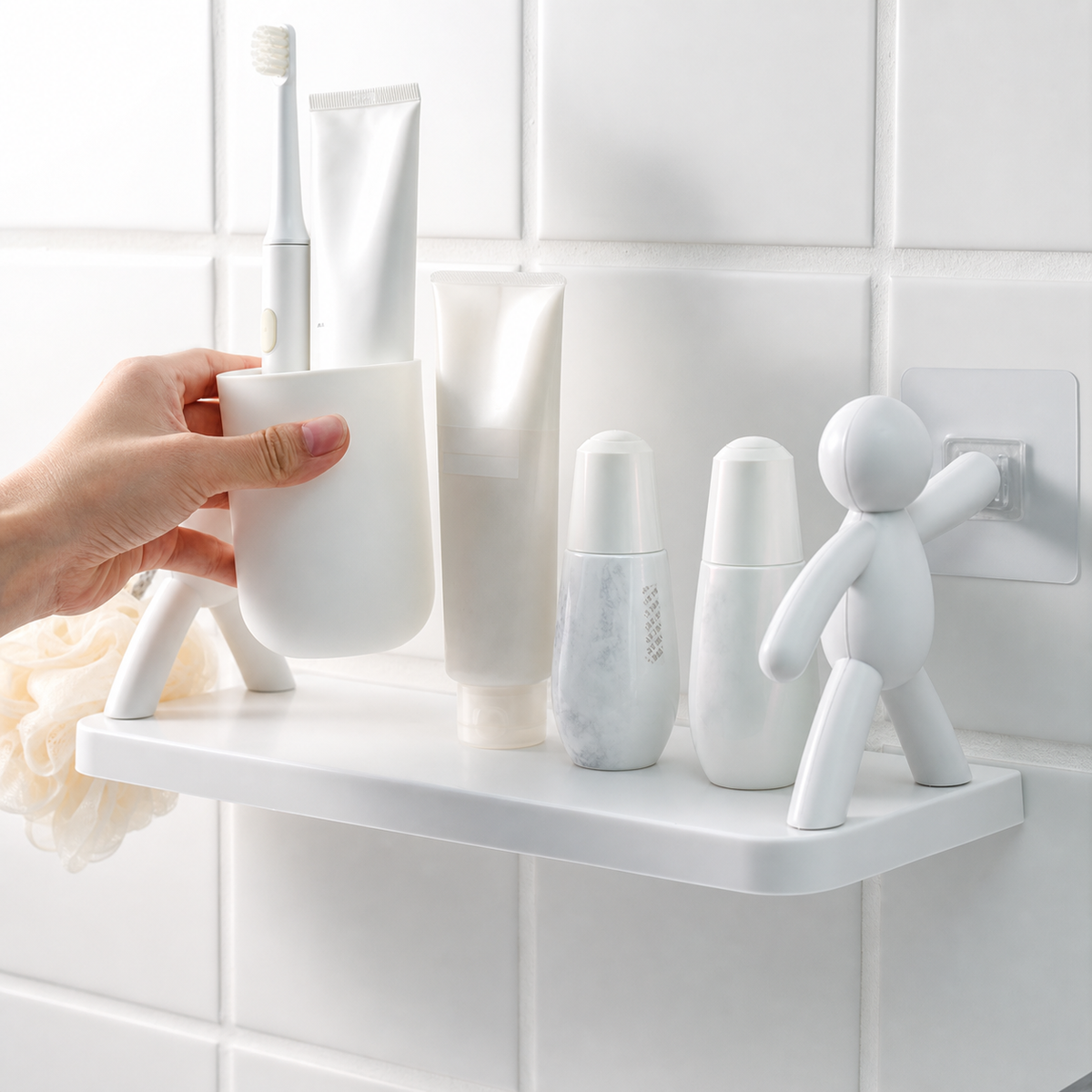 Human Shaped Wall Storage Shelves