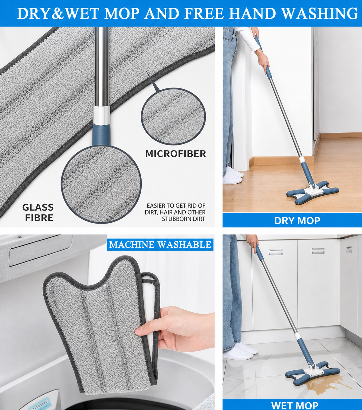 X Shape Mop