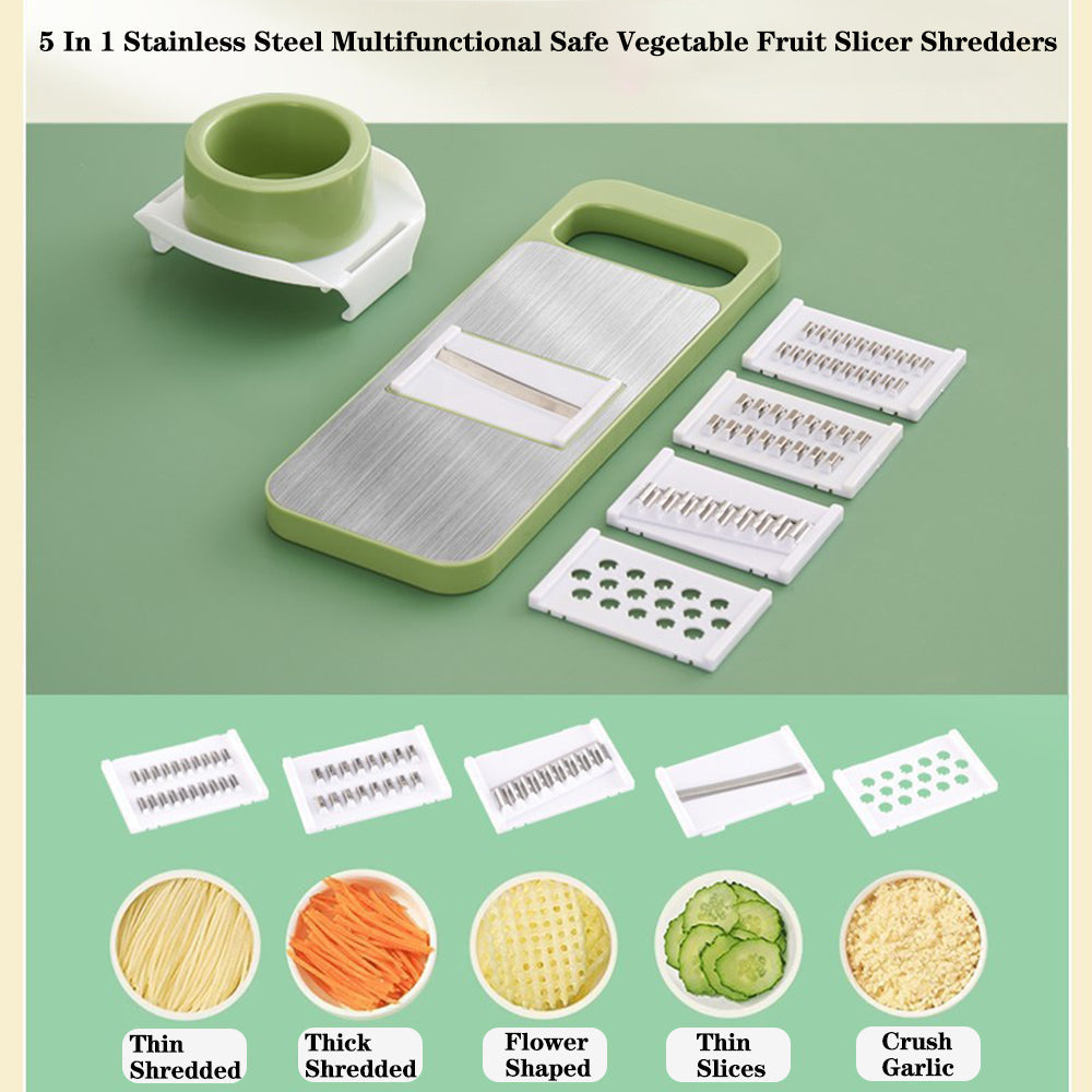 5 In 1 Vegetable Cutter