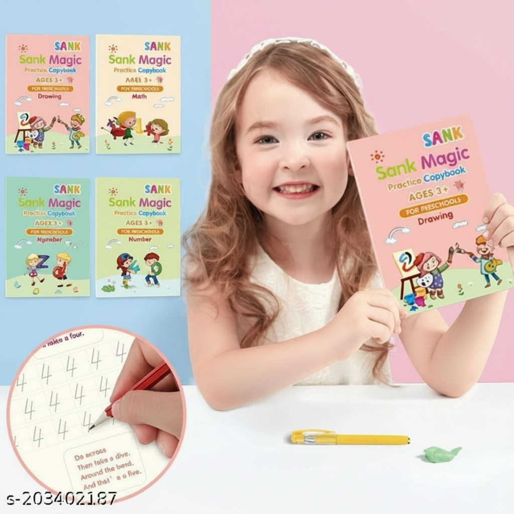 Sank Practice Magic Book | Pack Of 4 Books
