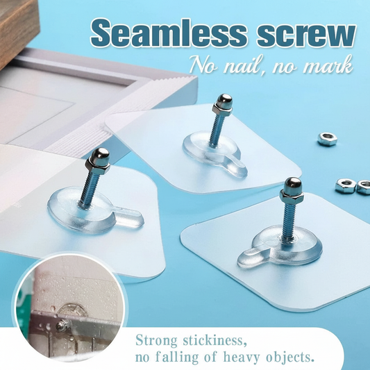 Punch-Free Screw Stickers