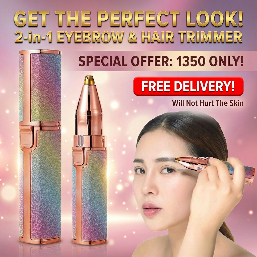 2 in 1 Eyebrow and Hair trimmer