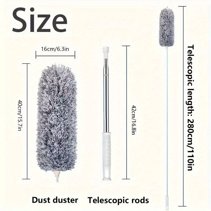 Extendable Microfiber Dusting Brush