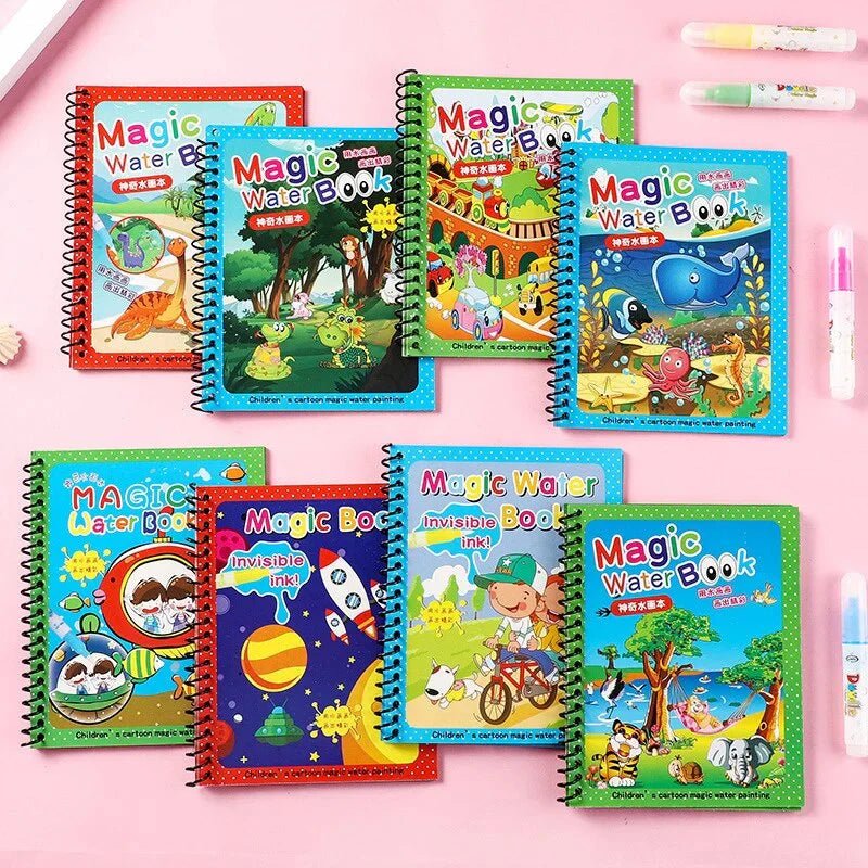 Water Magic Coloring Book (Buy 1 Get 2 Free) (Pack of 3)