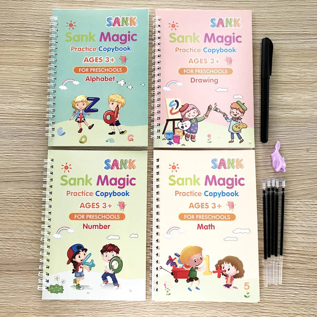 Sank Practice Magic Book | Pack Of 4 Books