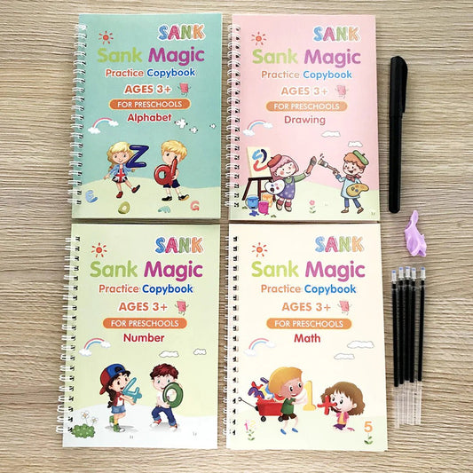 Sank Practice Magic Book | Pack Of 4 Books